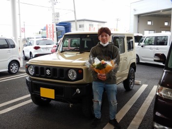 お待たせしました！ジムニーご納車させて頂きました★★